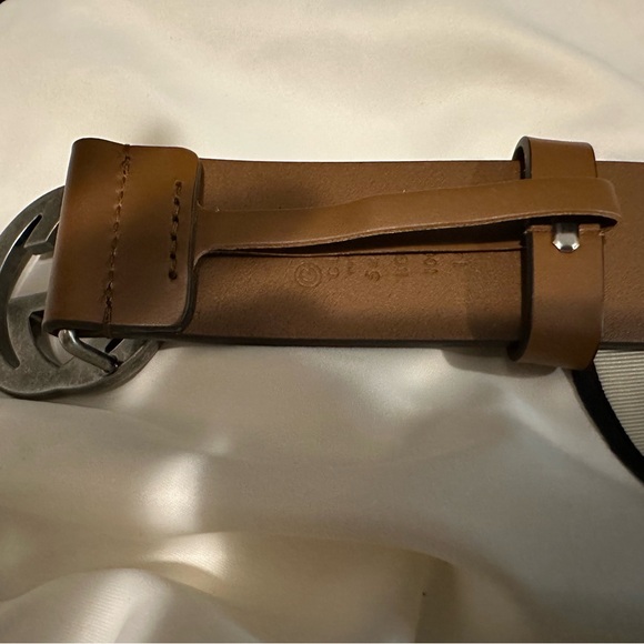 New Authentic Gucci Interlocking Brown Leather Belt-Size 100. Dust Bag I… - Picture 4 of 7